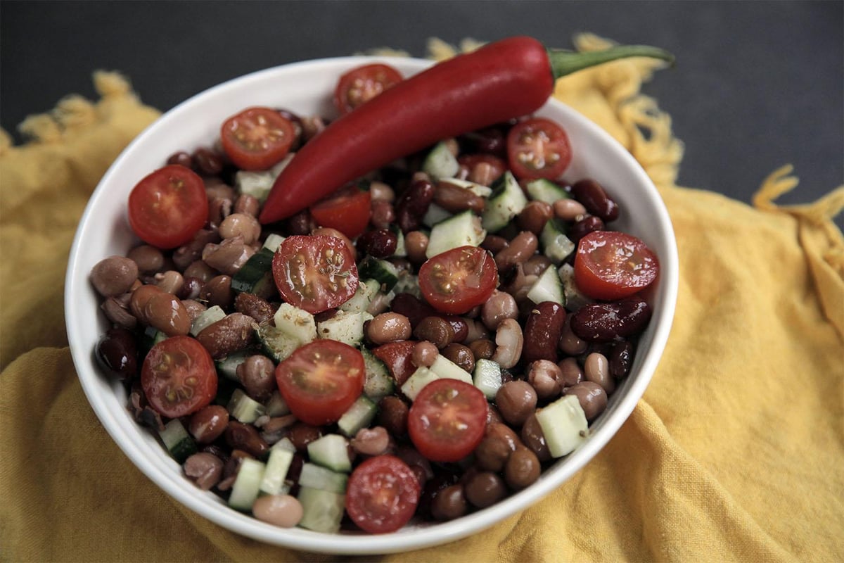 How to make Mallika Basu's Indian Bean Salad | London Evening Standard