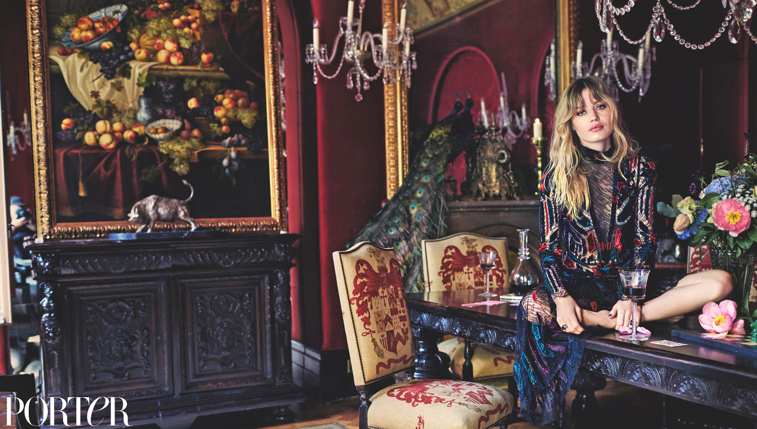 Cavalli on Georgia May Jagger and designing with the aim of undressing