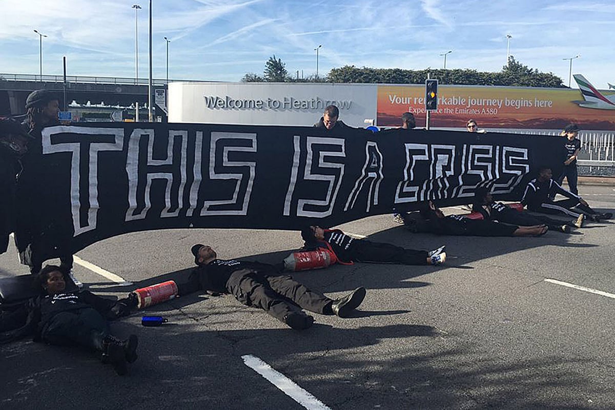 Black Lives Matter: Katie Hopkins causes outrage after calling for water cannon to be used against Heathrow protesters | London Evening Standard