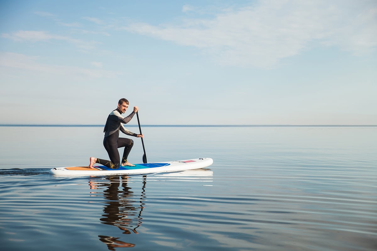 Orlando Bloom’s nude pictures lead the trend for paddle-boarding in London | London Evening Standard
