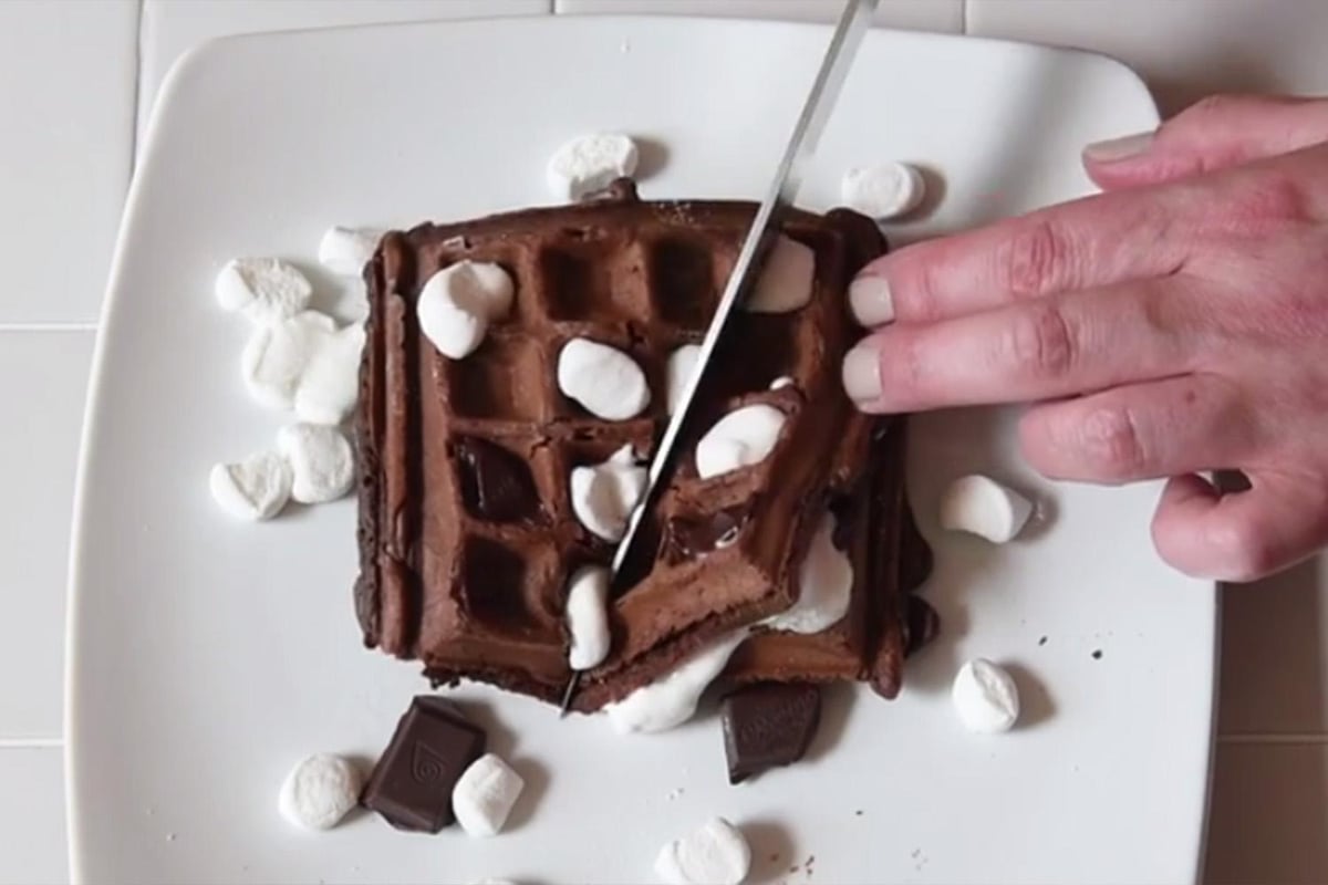 How to make chocolate waffle S’mores | London Evening Standard
