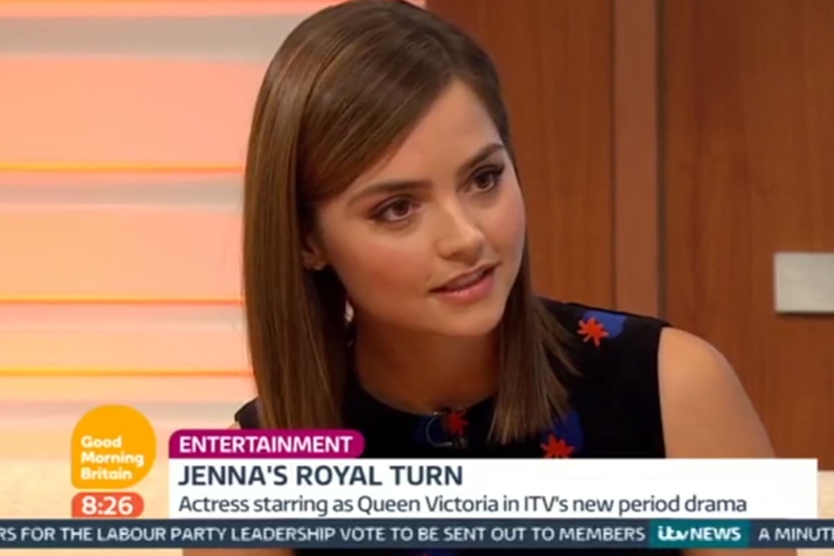 Jenna Coleman brushes off Prince Harry rumours on Good Morning Britain with Kate Garraway | London Evening Standard