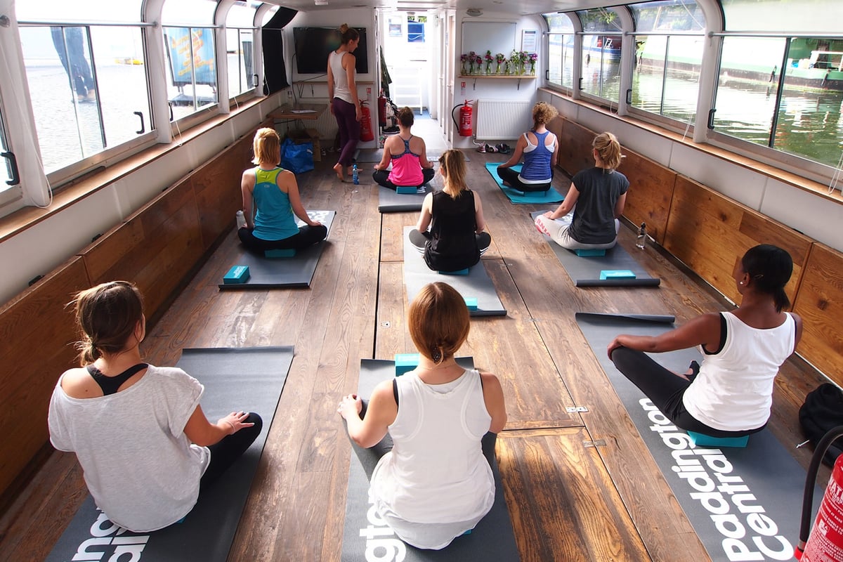 Would you try yoga on a boat? | London Evening Standard