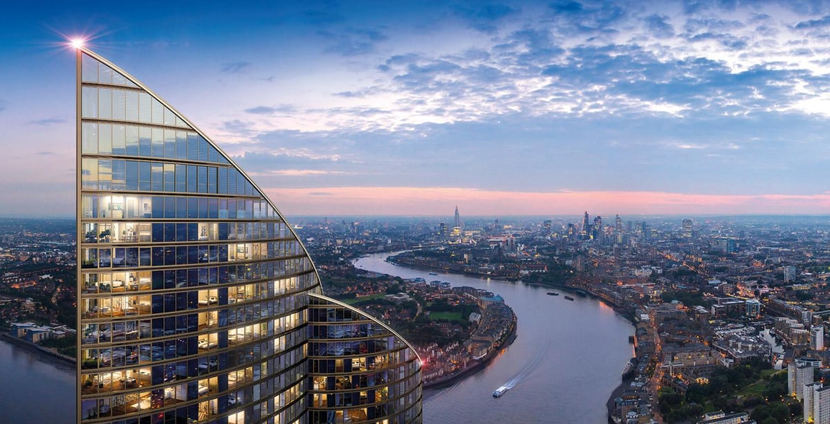 China developer ignores London property gloom to launch £800m luxury flats tower | London Evening Standard