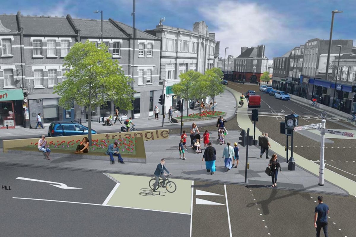 Businesses 'hit with drastic drop in income' after part of Enfield mini Holland scheme finished | London Evening Standard