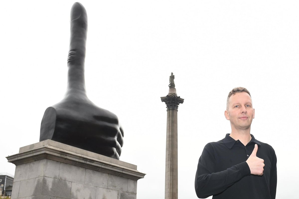 David Shrigley: meet the artist behind the Fourth Plinth | London Evening Standard