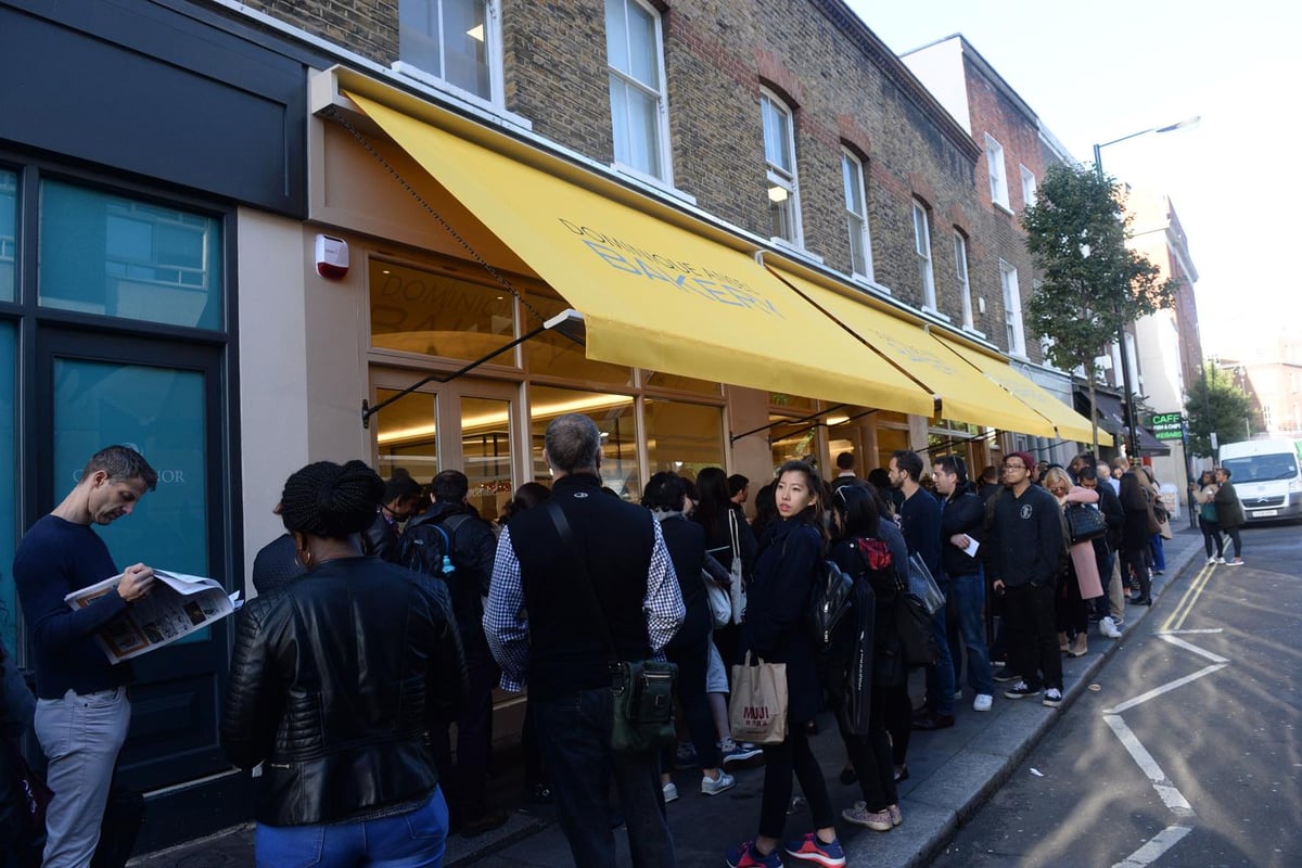 Cronut bakery opens its doors in London as pastry fans queue from 5am for a taste | London Evening Standard
