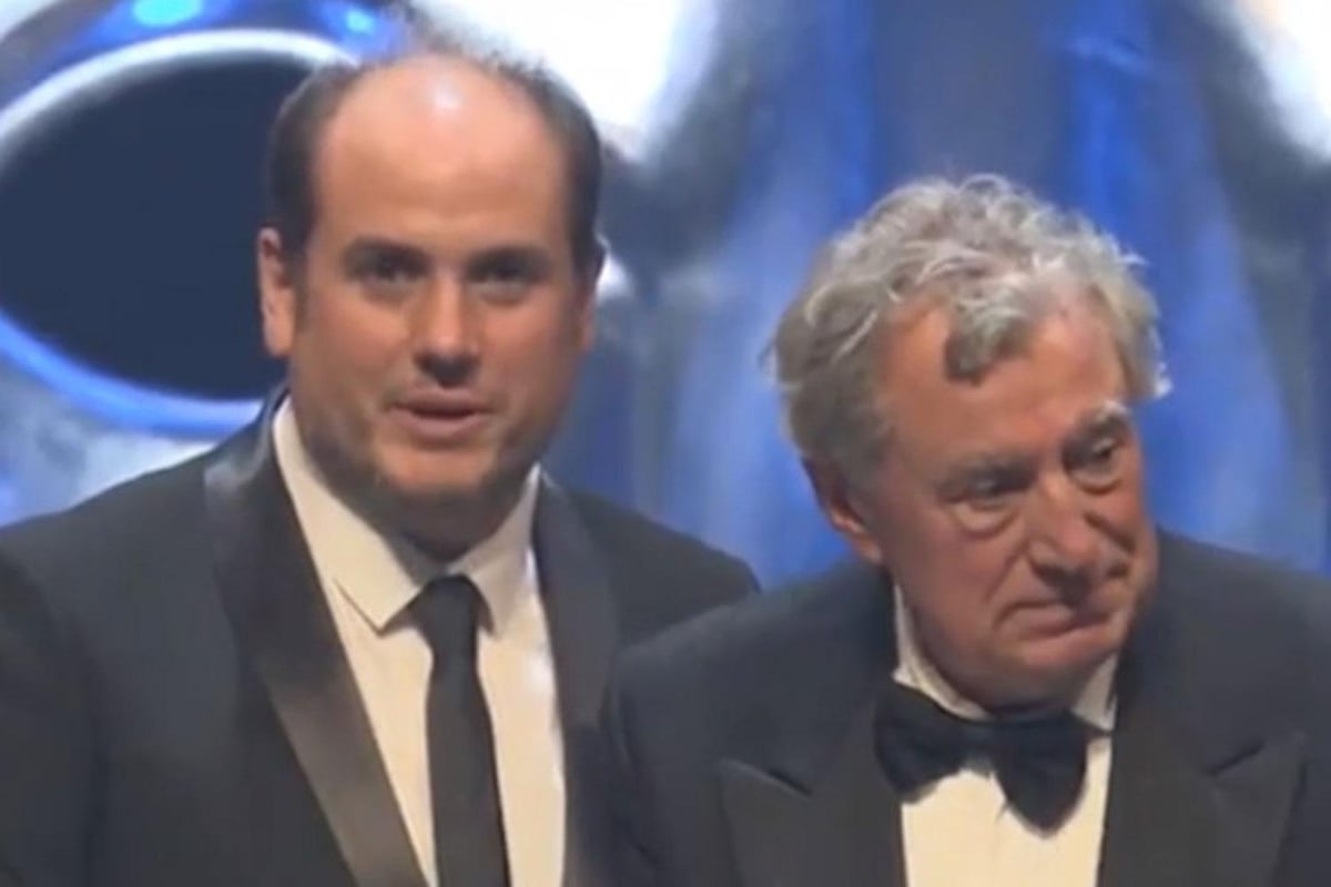 Terry Jones receives standing ovation at Welsh Baftas in first public appearance since dementia diagnosis | London Evening Standard