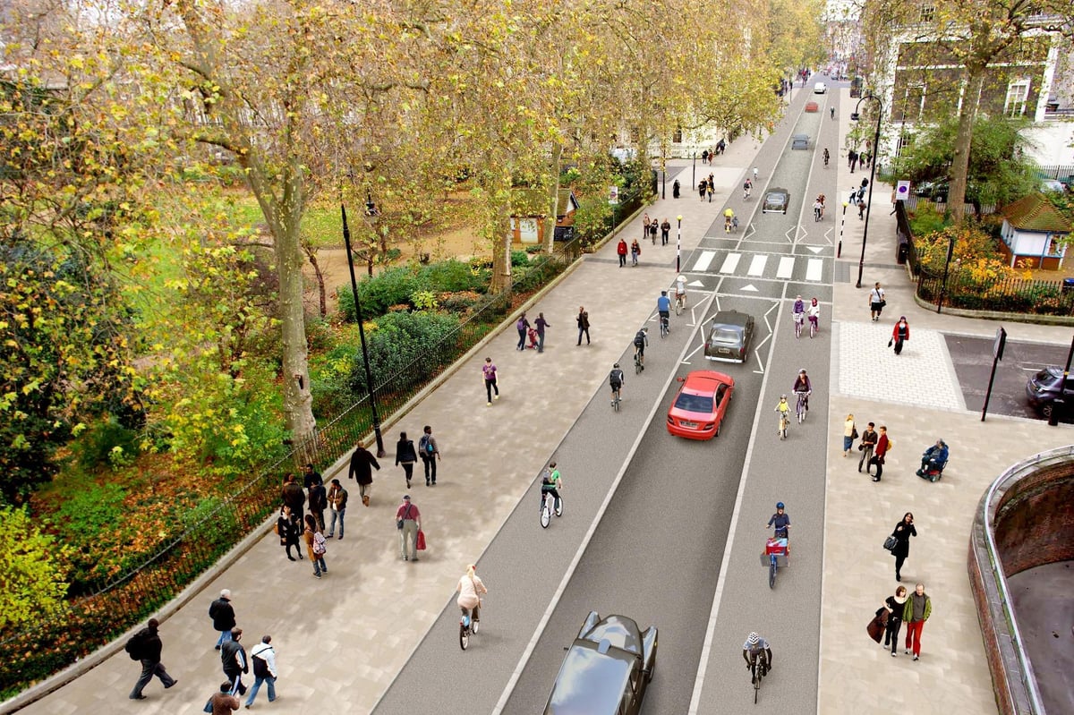 Cyclists and taxi drivers clash over Tavistock Place cycle lane as trial ends | London Evening Standard