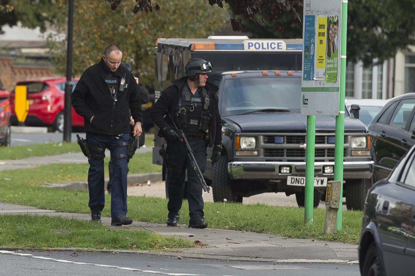 Armed police spend second night in stand-off outside Northolt home