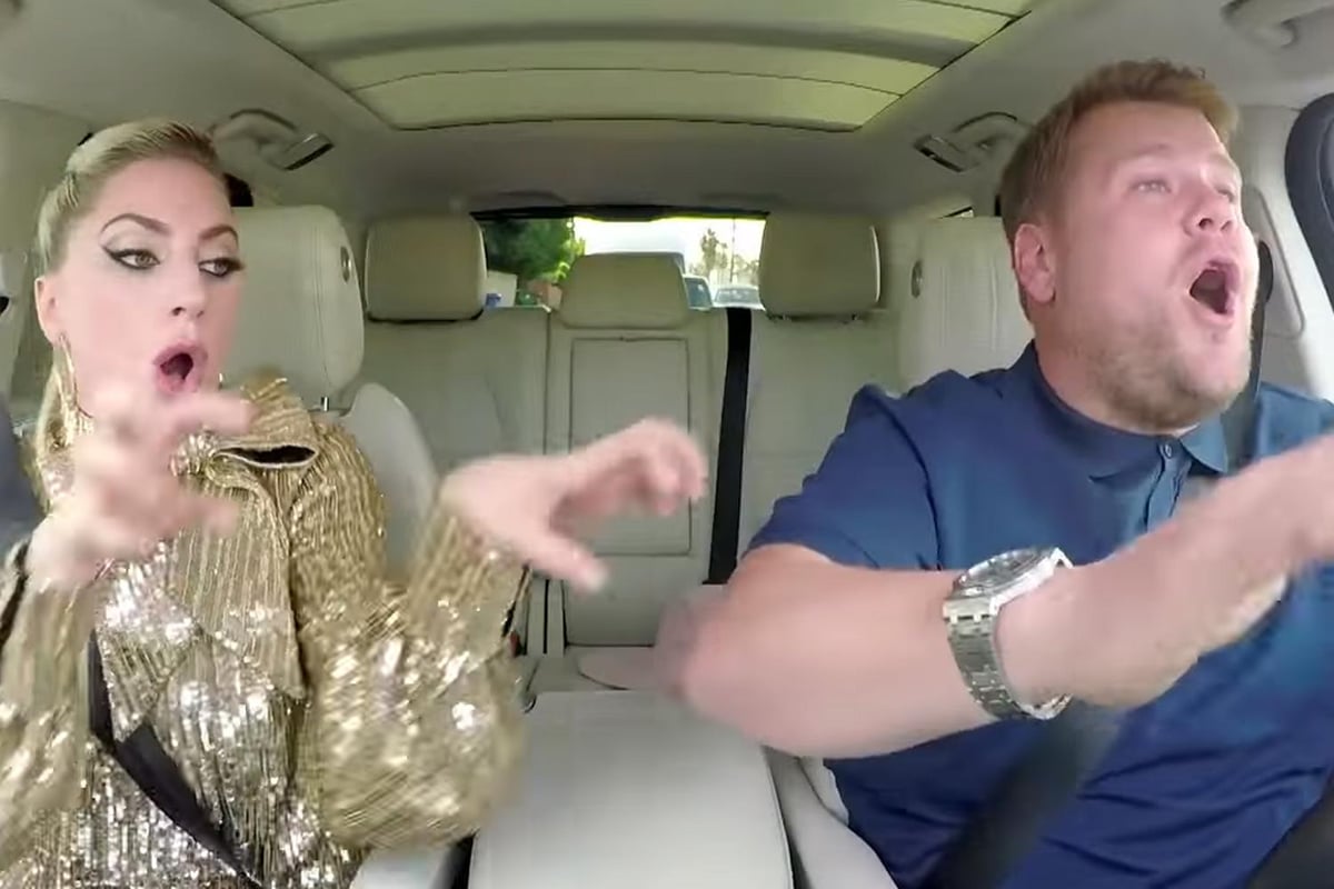 Lady Gaga gets road rage in Carpool Karaoke teaser with James Corden | London Evening Standard