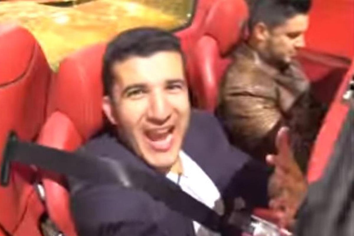 Pranksters blag joyride in bling gold-plated Ferrari owned by world champion kickboxer Riyadh Al-Azzawi | London Evening Standard