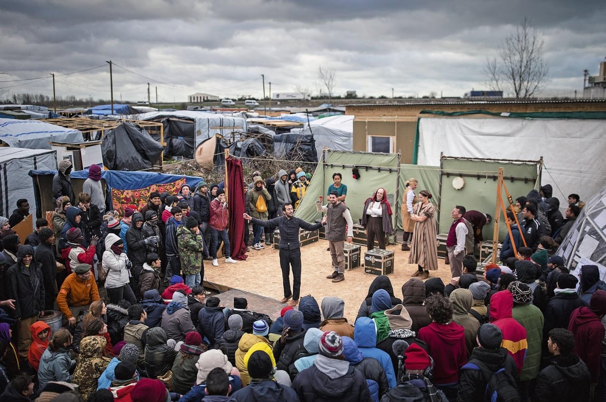 Stephen Daldry on bringing theatre to the Calais 'Jungle' refugee camp | London Evening Standard