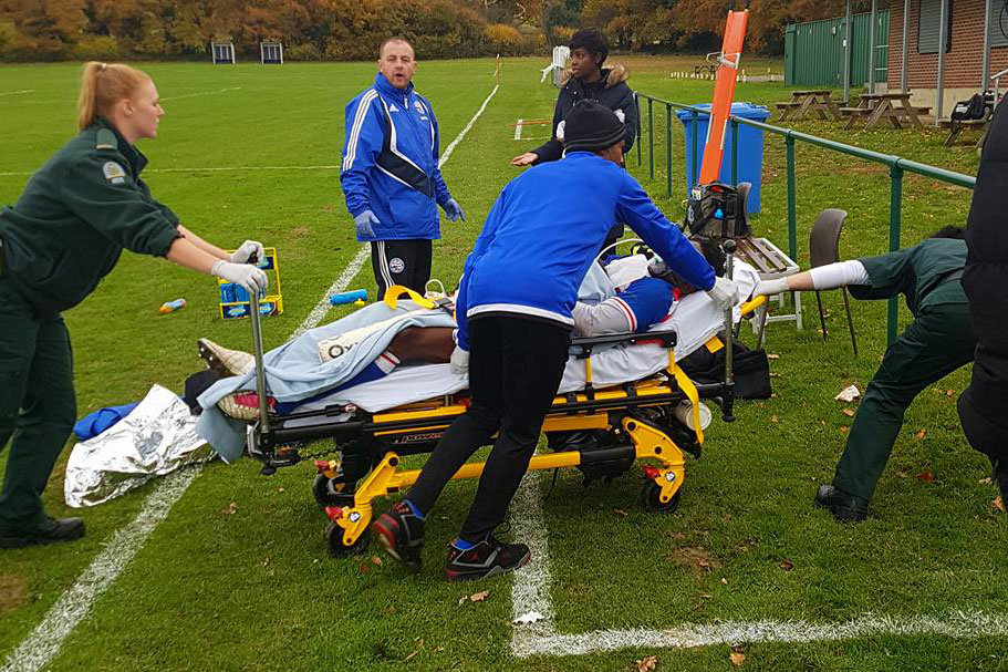 Peckham Town football match called off after man 'broke player's jaw with punch on pitch' | London Evening Standard