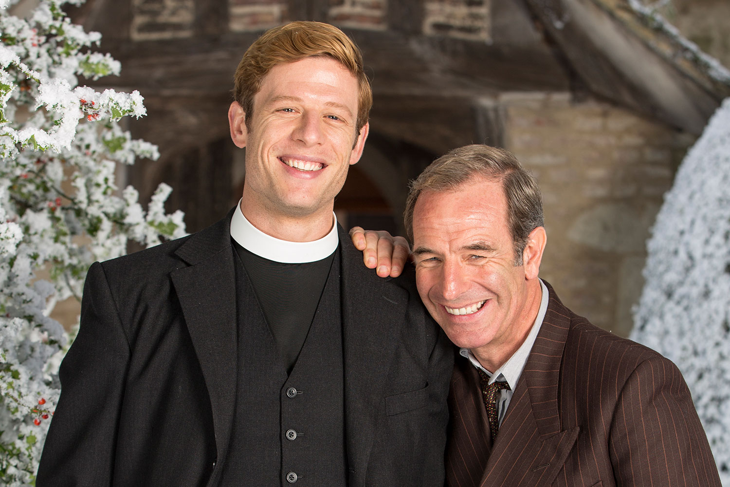 Robson Green ‘reprimanded’ for nearly hospitalising James Norton