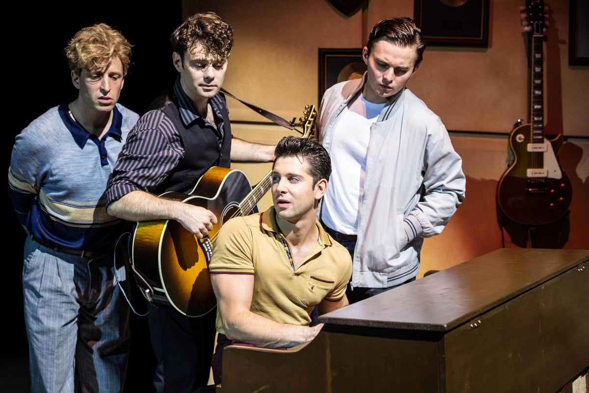 Million Dollar Quartet, theatre review: Lacklustre jukebox musical lacks galvanising energy | London Evening Standard