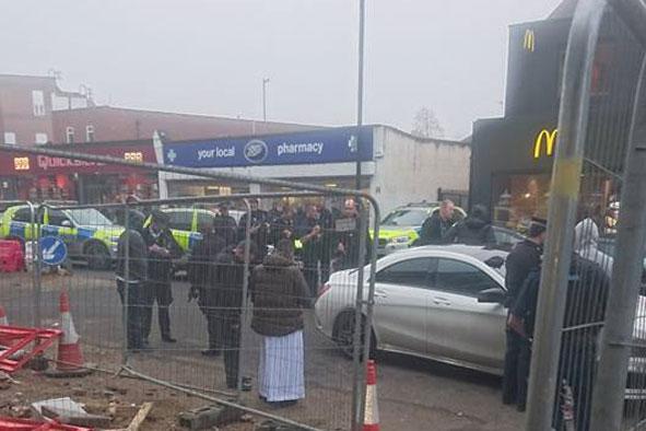 Hayes stabbing: Armed police descend on street after two men knifed in broad daylight outside Wilko | London Evening Standard