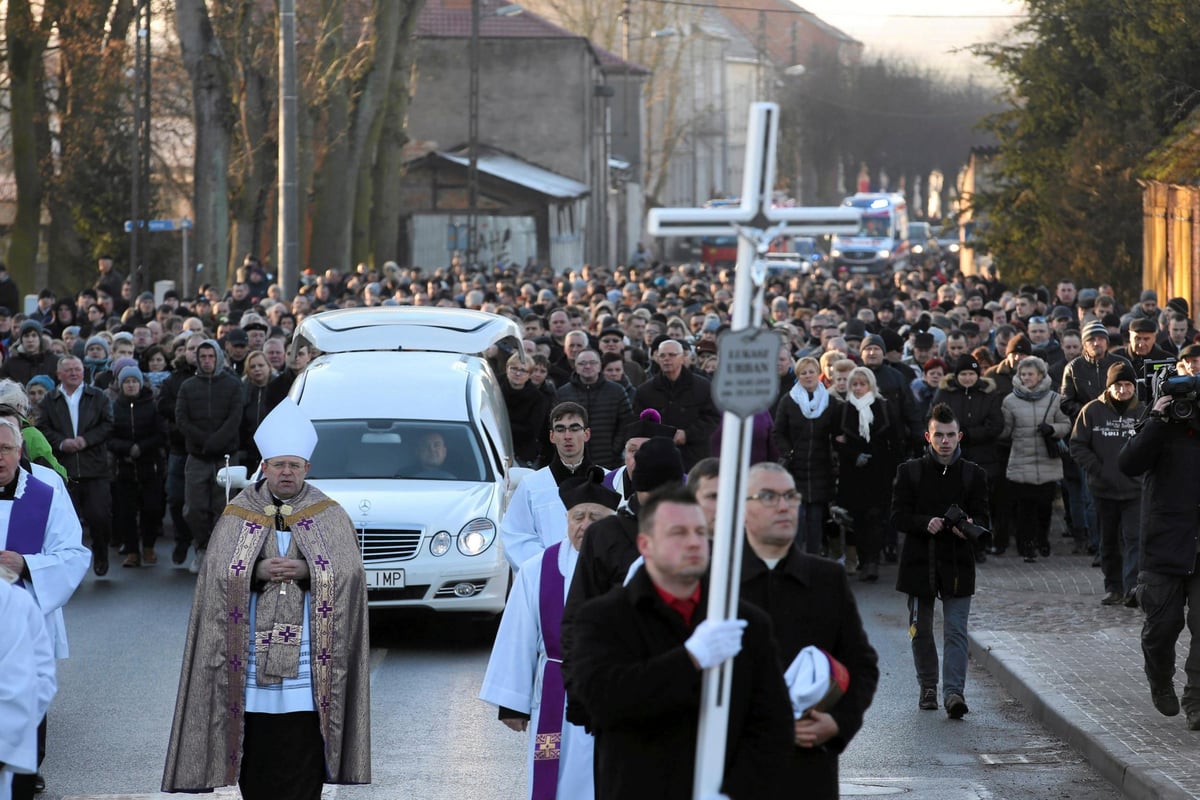 Mourners pack funeral for Polish truck driver killed in Berlin Christmas market attack | London Evening Standard