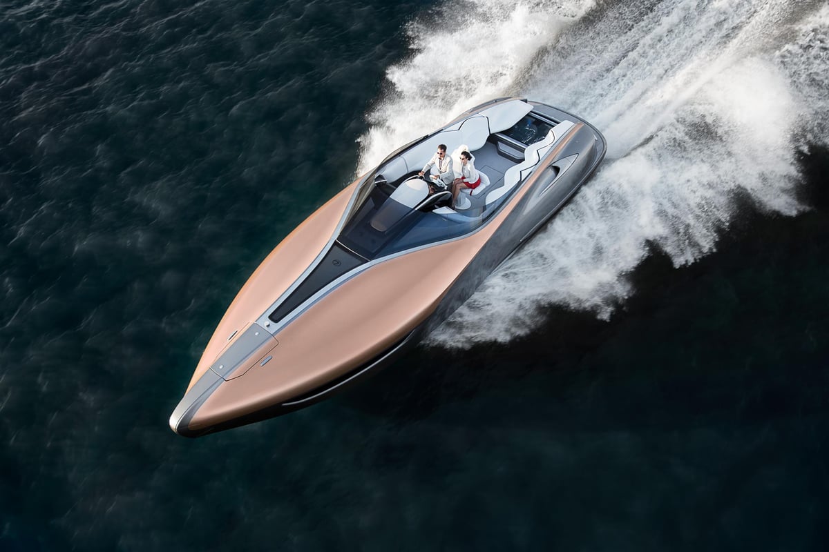 Lexus has launched a 890hp yacht | London Evening Standard