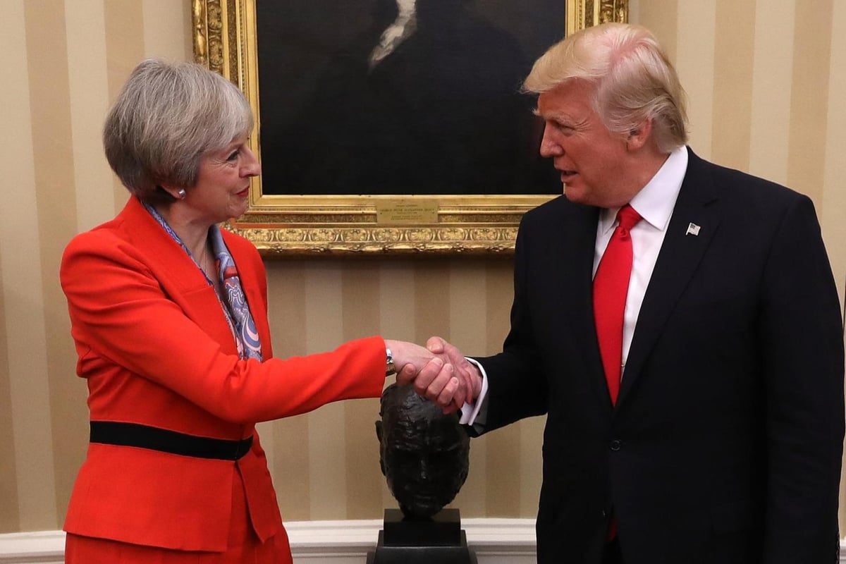 Theresa May meets President Donald Trump at the White House | London Evening Standard