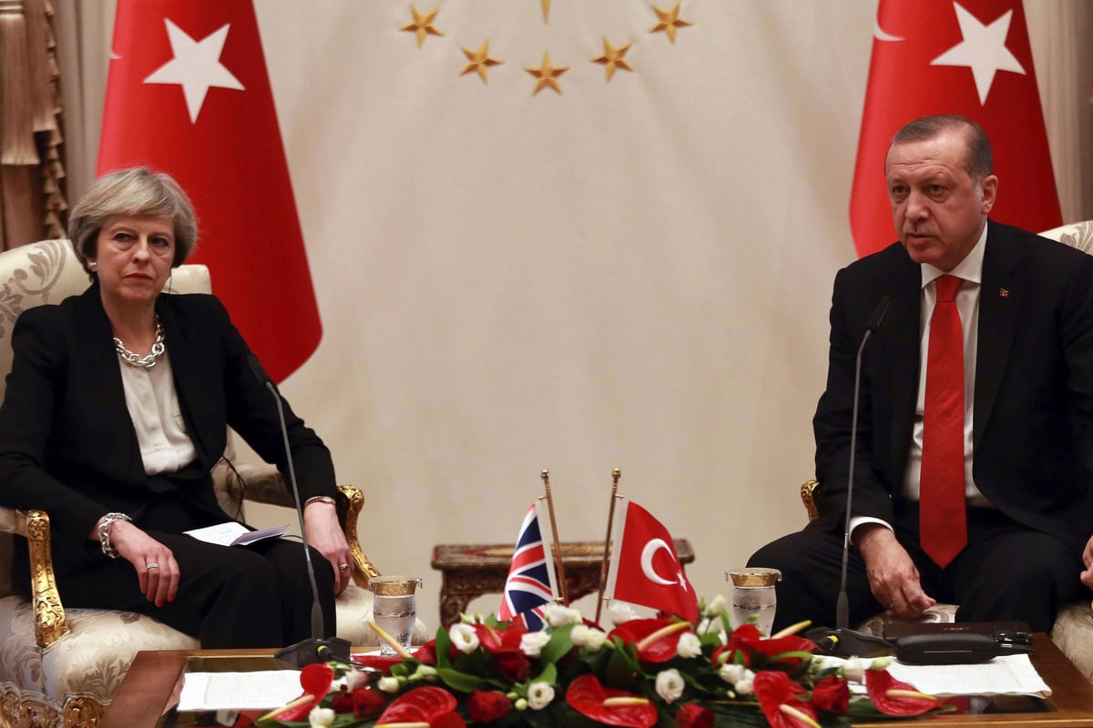Theresa May unveils £100m fighter jet deal on trade visit to Turkey | London Evening Standard