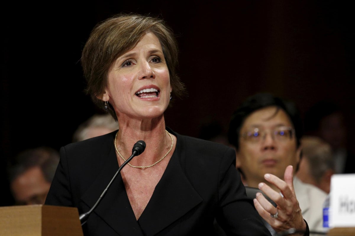 Donald Trump fires acting Attorney General Sally Yates as extraordinary row over 'Muslim ban' rages | London Evening Standard