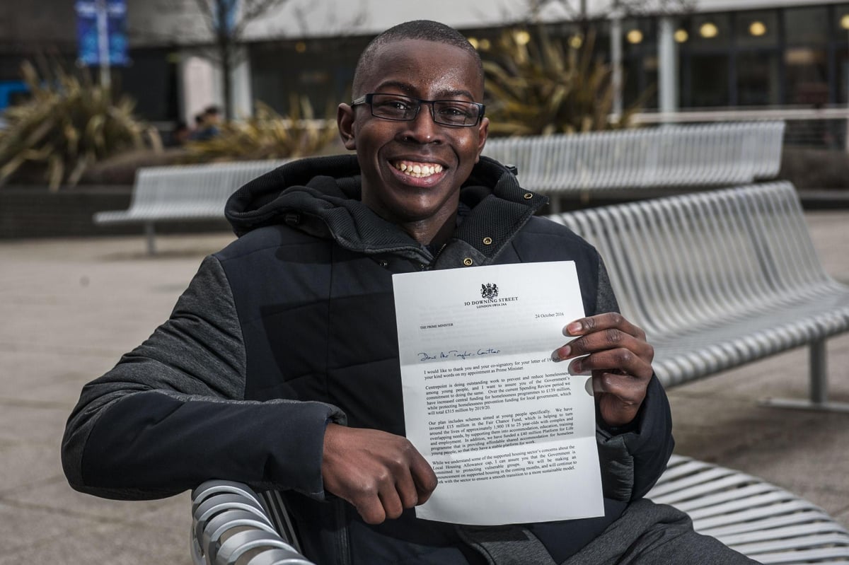 Homeless Helpline: 'I left home at 16 - it was a scary time - but now I am off to university' | London Evening Standard