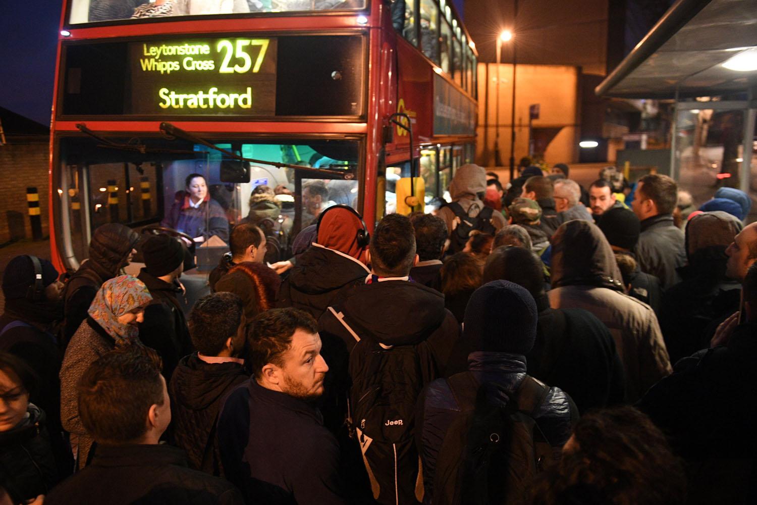 Commuters braced for rush hour chaos amid Central Line Tube strike