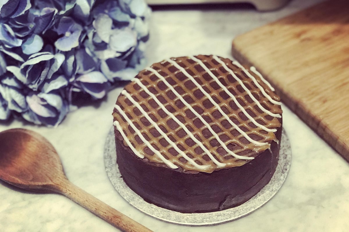 Double Chocolate and Salted Caramel Layer Cake from Laura's London | London Evening Standard
