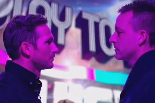 Chelsea icons Frank Lampard and John Terry star in hilarious love song stare-off for new TV show | London Evening Standard