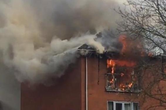 Stoke Newington fire: Dozens of firefighters tackle huge blaze next to secondary school | London Evening Standard