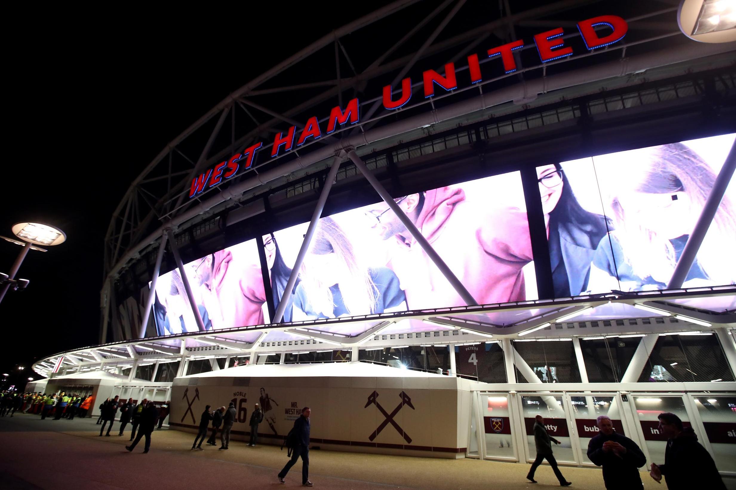 West Ham announce season ticket price freeze for second year