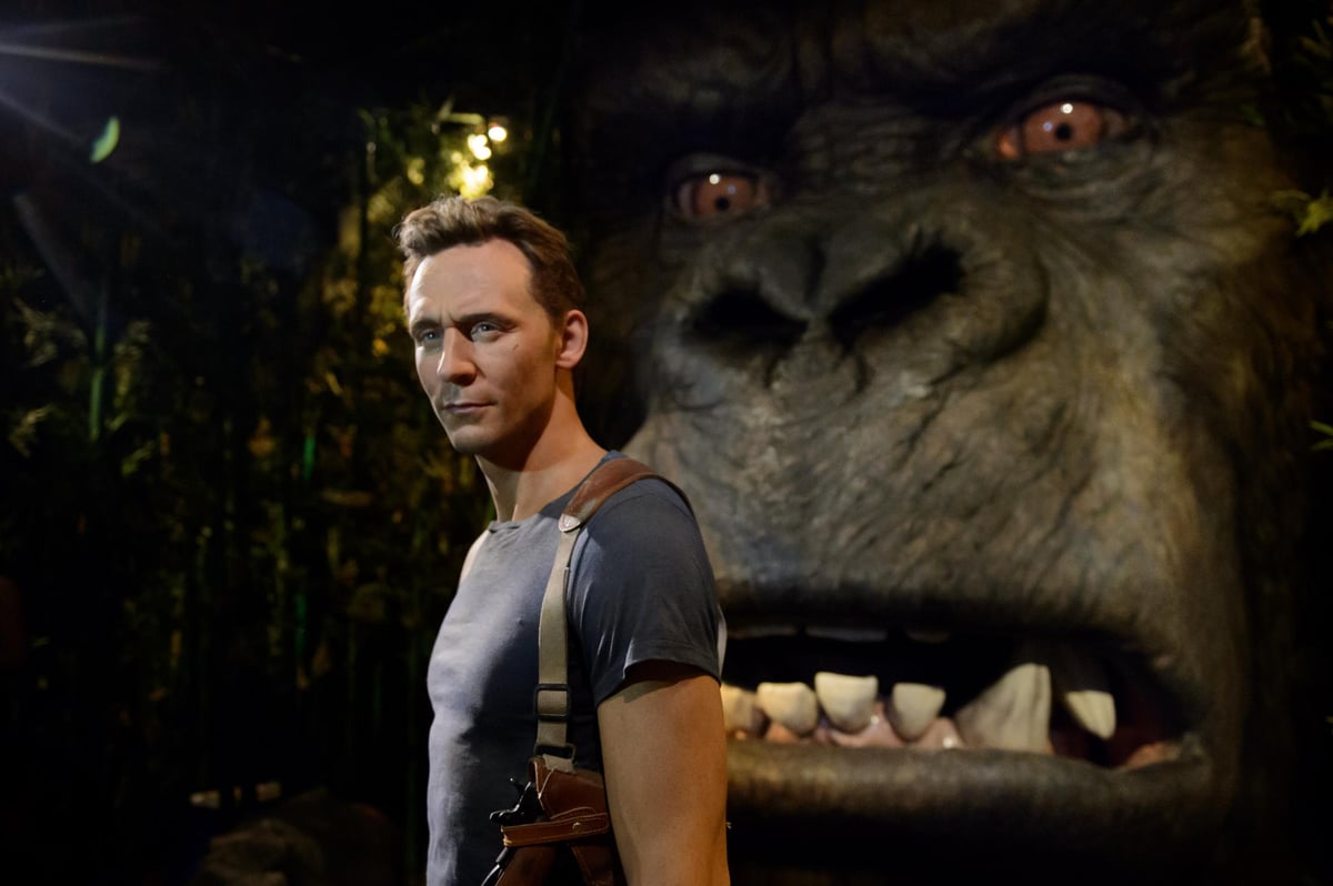 Madame Tussauds displays 18ft King Kong head to celebrate new Tom Hiddleston film Skull Island | London Evening Standard