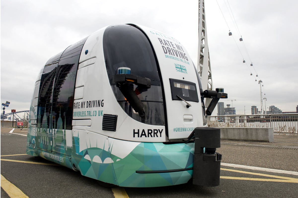 Driverless shuttle bus to be tested by public in London for first time | London Evening Standard