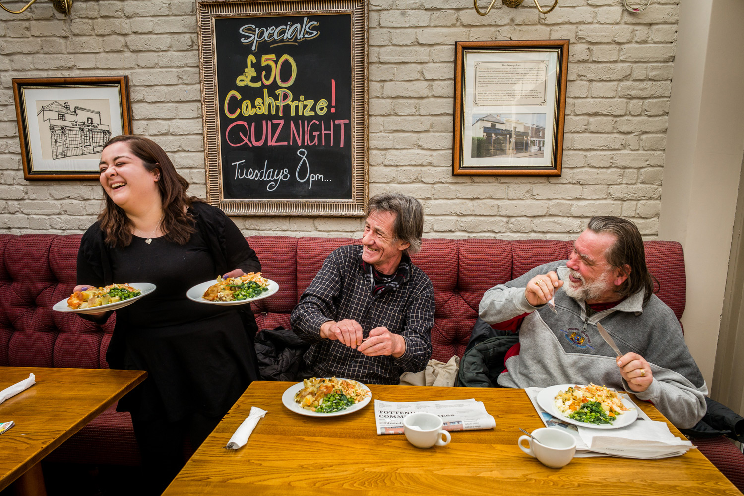 Pub saved from developers serves free lunches to vulnerable locals
