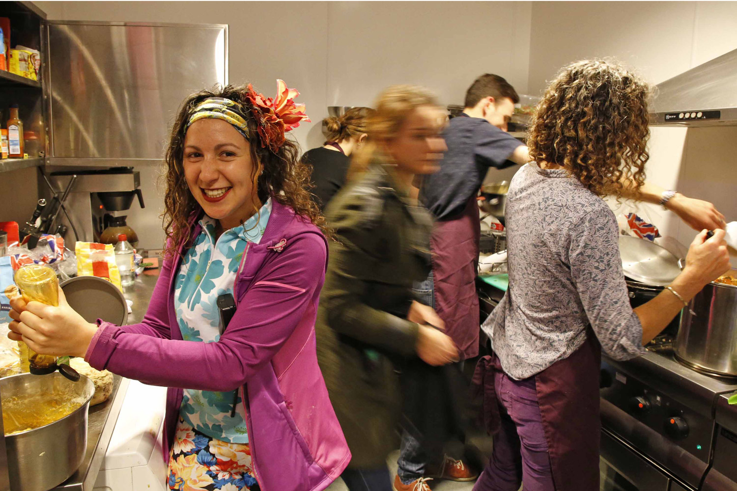 'Serving a food-waste feast to the homeless? It's obvious'