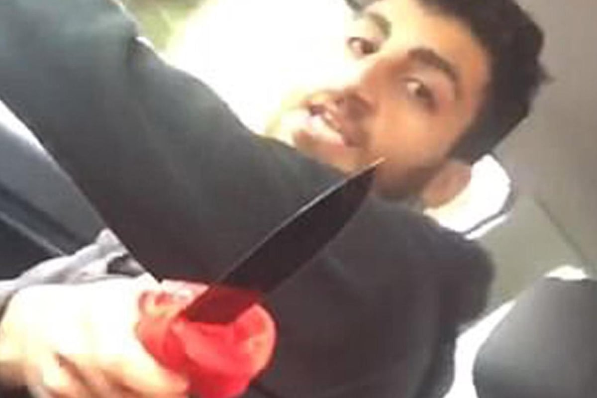 Shocking footage shows Croydon killer brandishing knife and threatening to 'shank' rival gang members | London Evening Standard