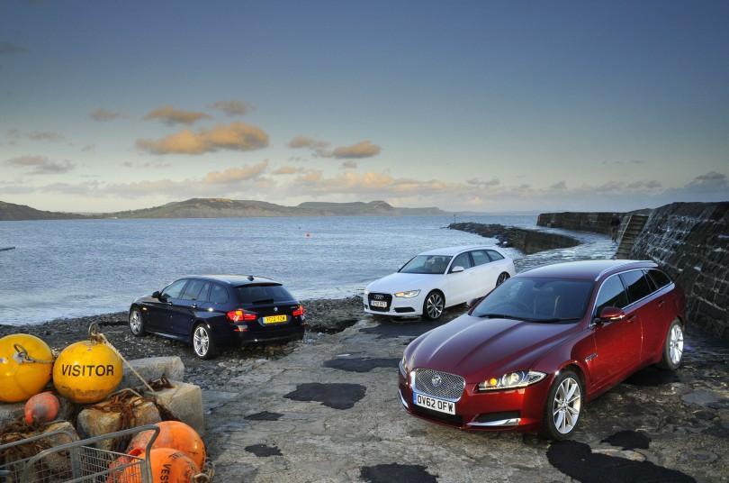 Audi A6 Avant vs BMW 5 Series Touring vs Jaguar XF Sportbrake
