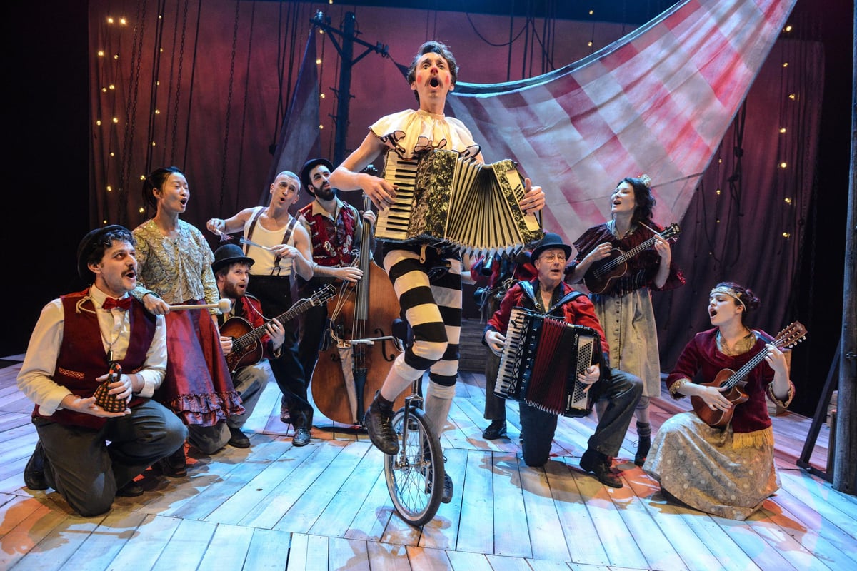 La Strada, theatre review: Visionary brings her haunting, melancholic circus to town | London Evening Standard