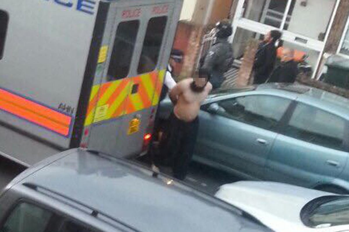 Moment man is arrested in Newham as police carry out raids linked to London Bridge attack | London Evening Standard
