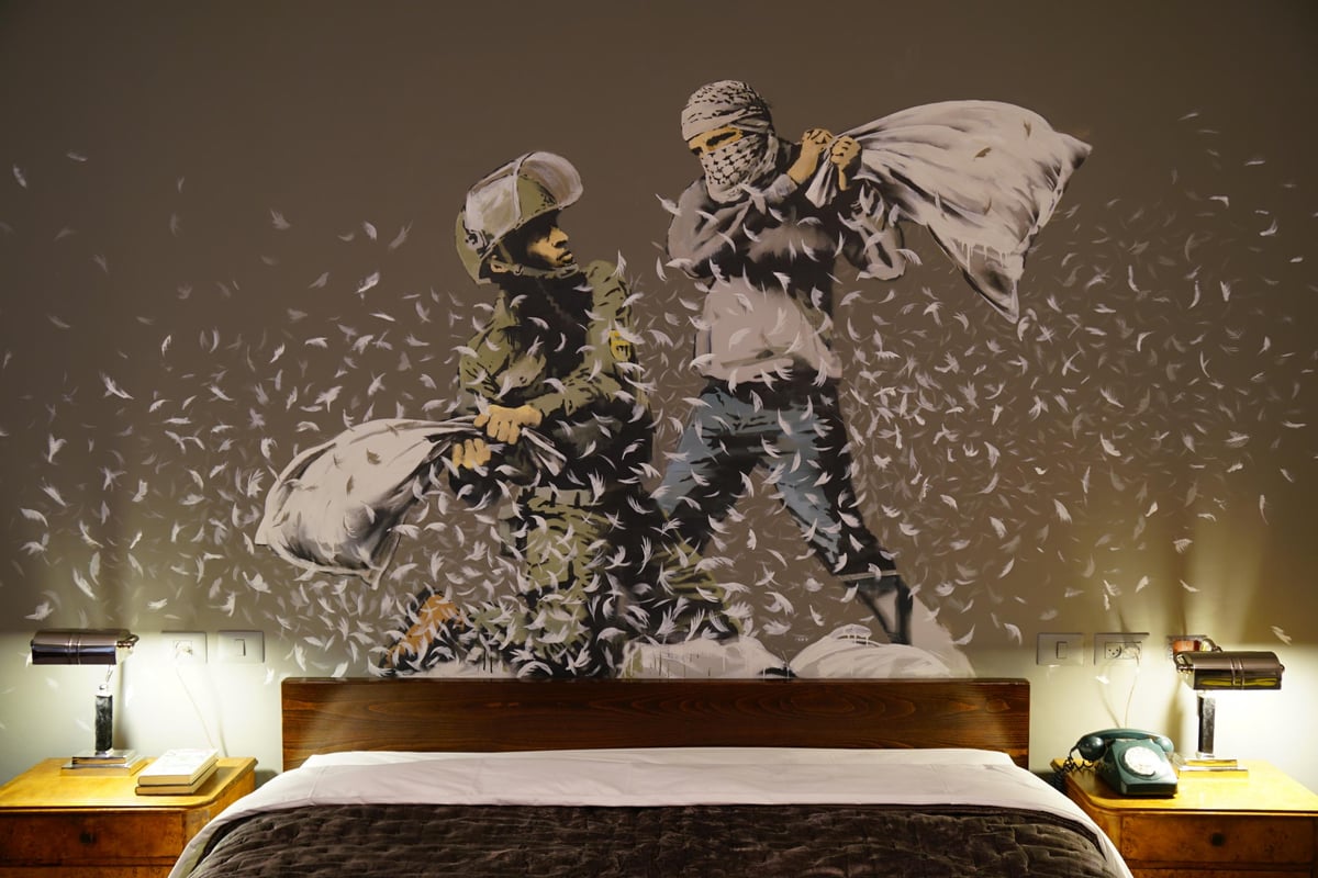 Banksy's Walled Off Hotel, Bethlehem - review | London Evening Standard