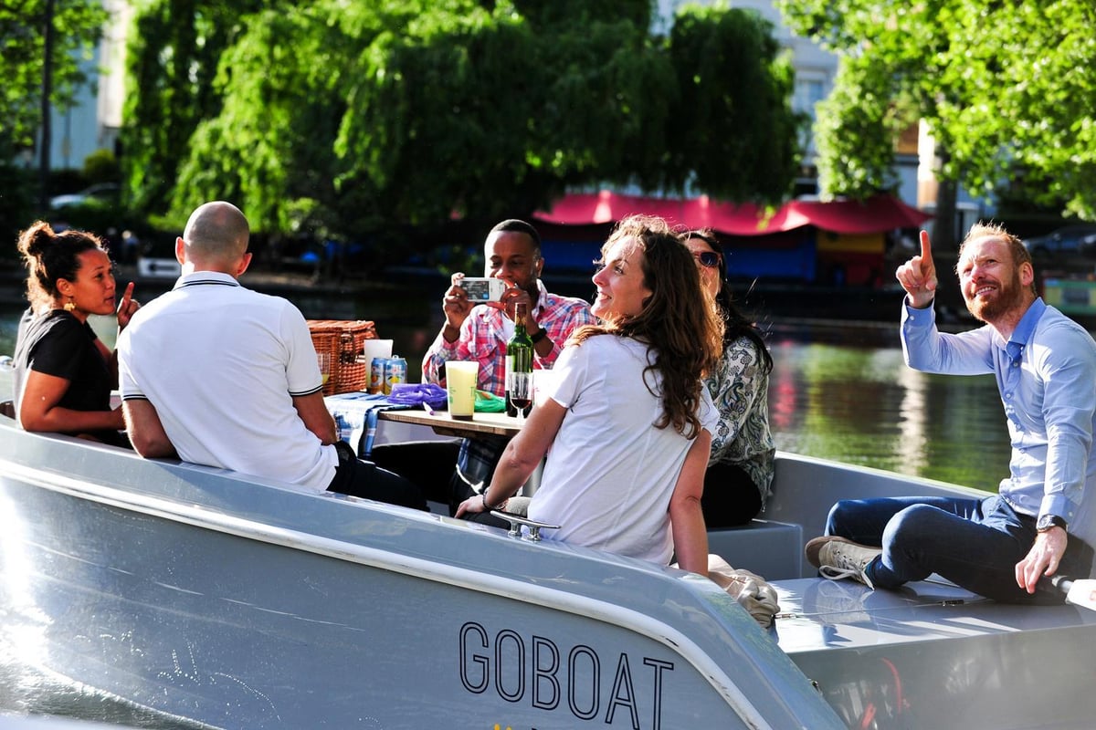 GoBoat: Capital's first self-drive day boats go on hire at Paddington Basin | London Evening Standard