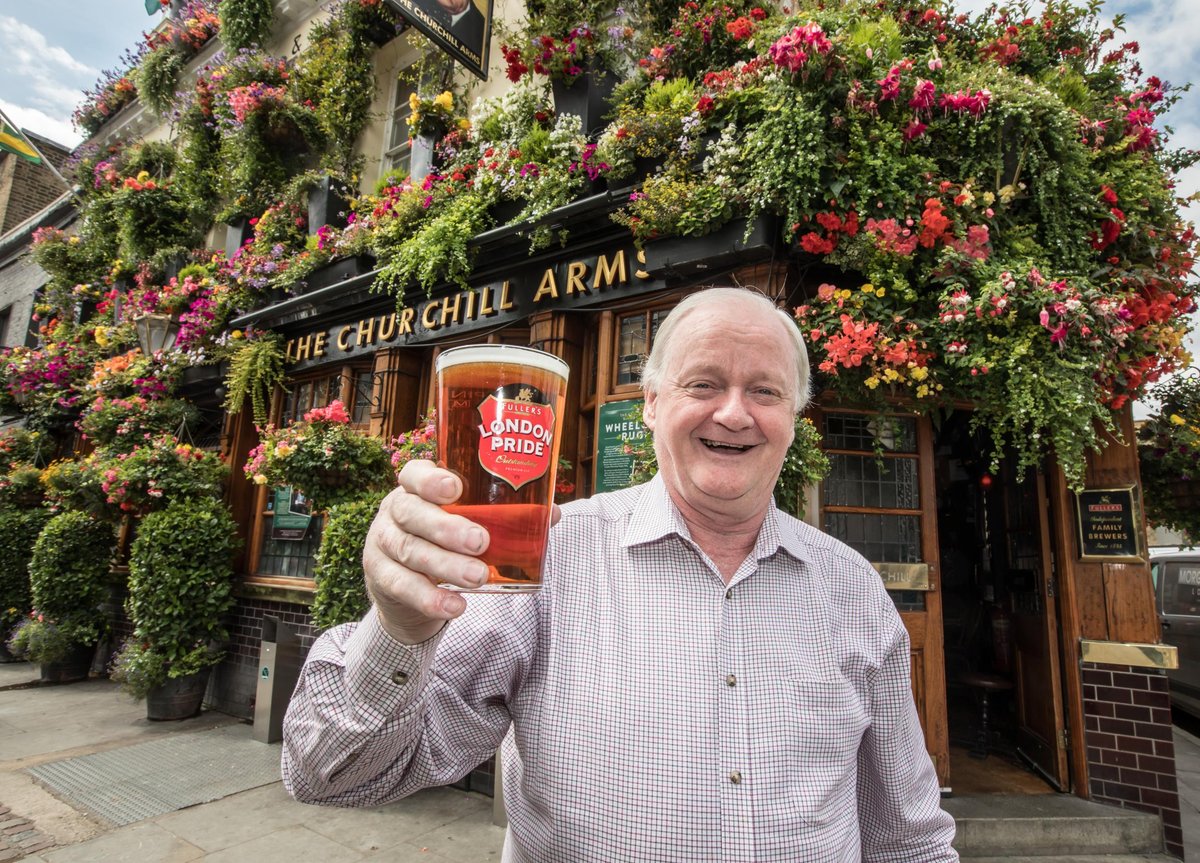 Churchill Arms landlord steps down after 32 years running London's most colourful pub | London Evening Standard