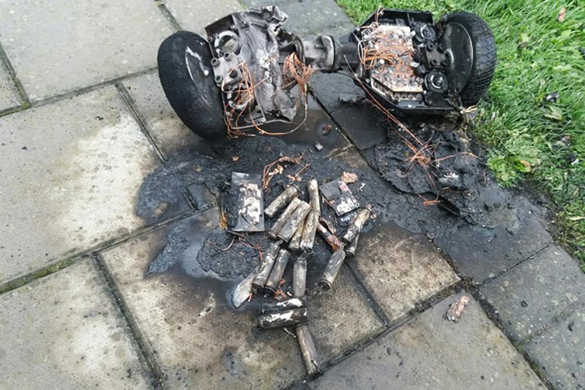 Boy tells of horror after hoverboard explodes beneath his feet | London Evening Standard