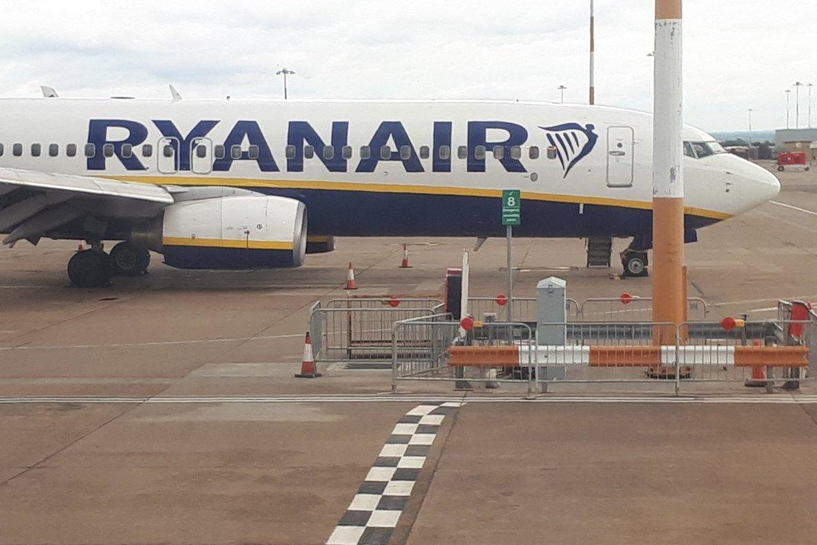 Ryanair plane from Stansted makes emergency landing after wheel falls off | London Evening Standard