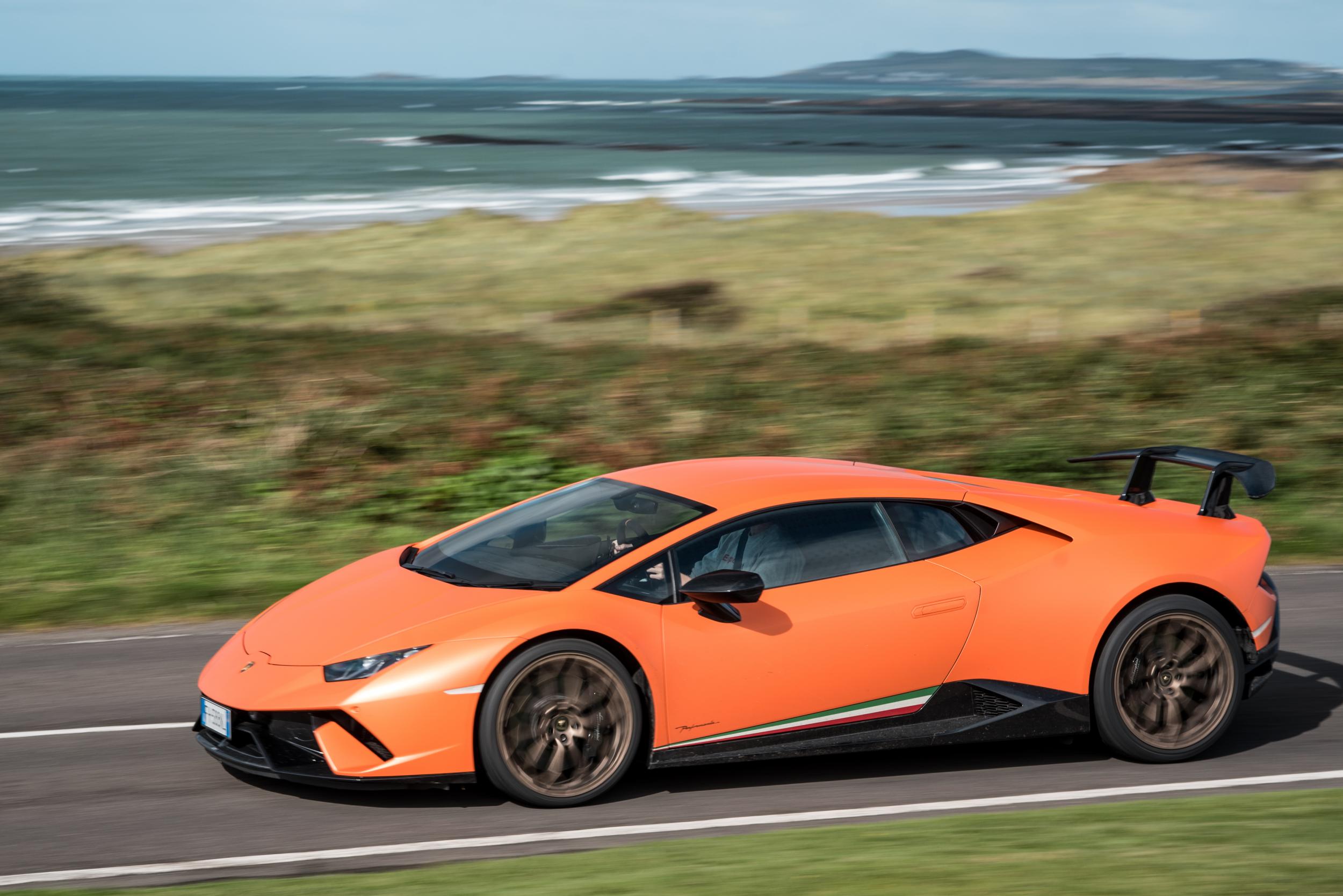 On the Road with the Lamborghini Huracán Performante