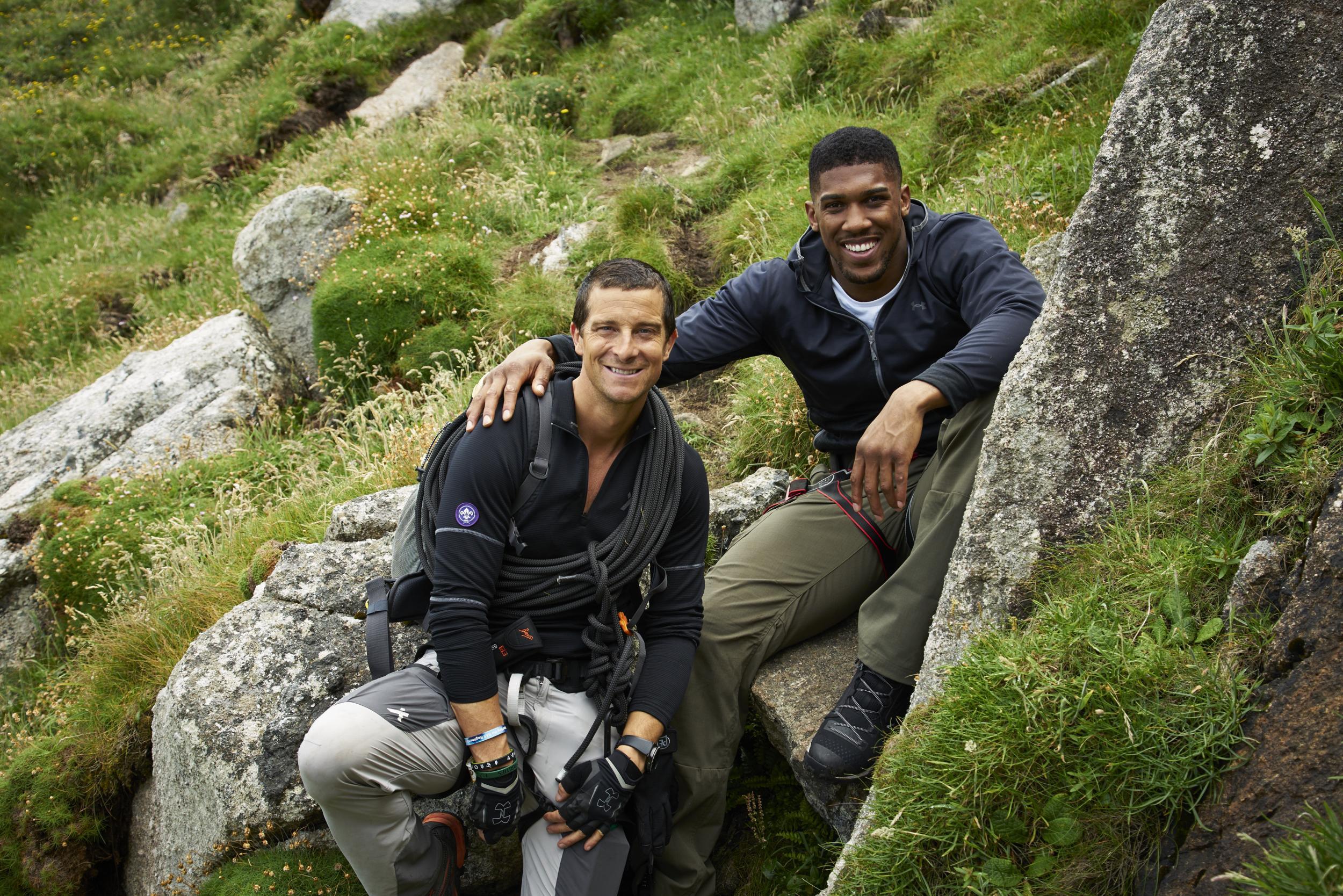 Anthony Joshua to join Bear Grylls in the wild for ITV show
