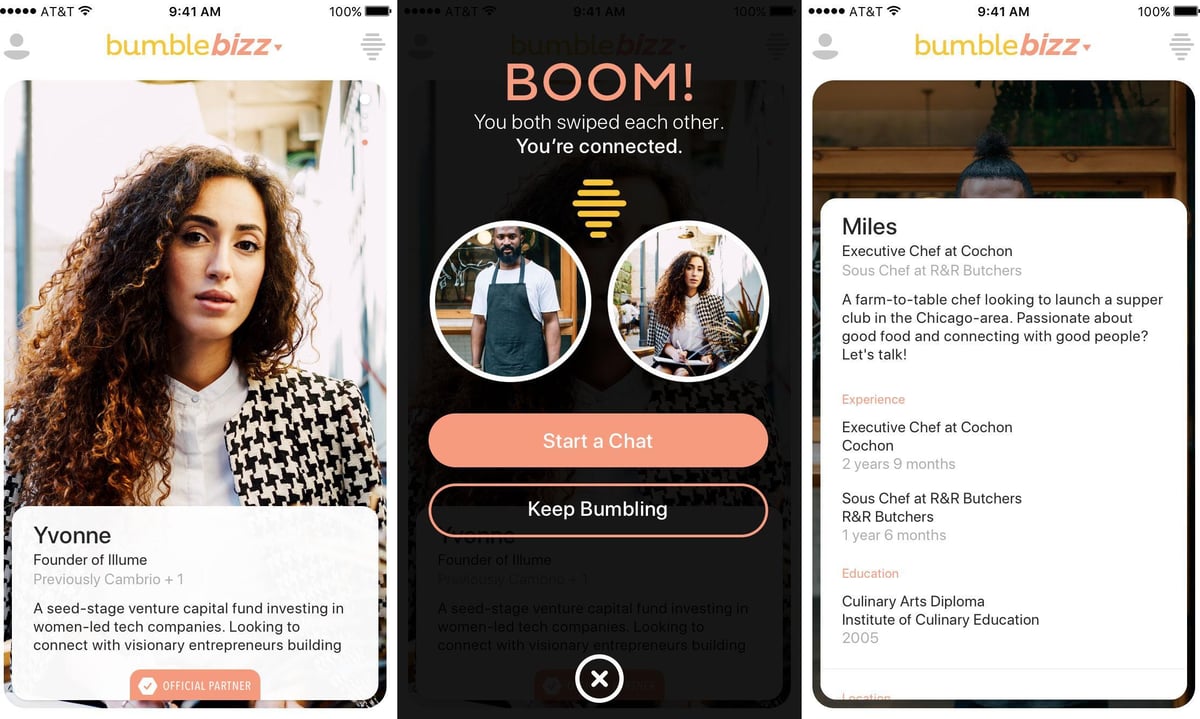 10 things you need to know about Bumble’s new female-first networking app | London Evening Standard