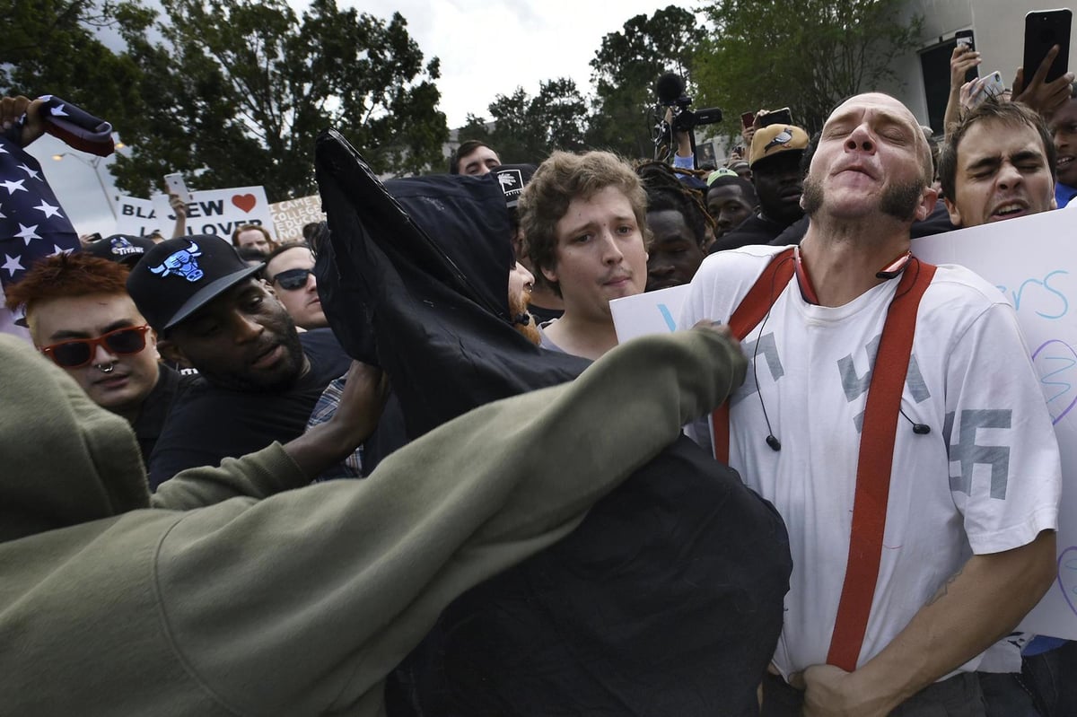 Richard Spencer's first speech since Charlottesville sparks mass protests | London Evening Standard