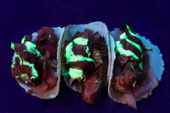 A glow in the dark taco pop-up has come to London | London Evening Standard